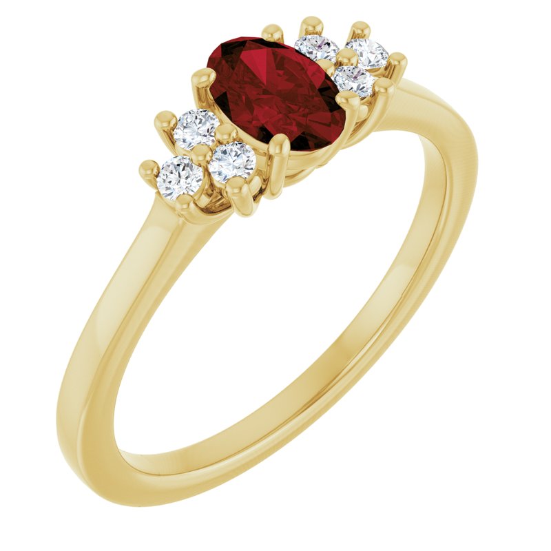 Accented Ring — Diamond