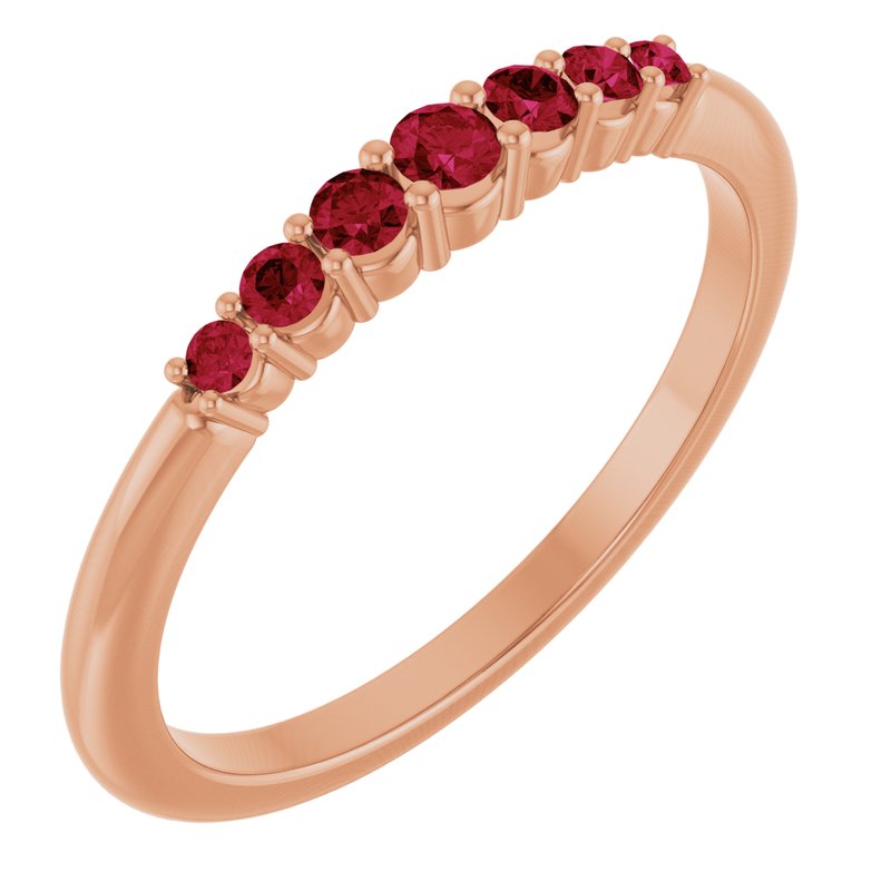 Accented Stackable Ring No. 2