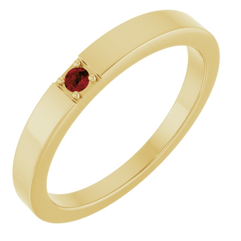 Engravable Family Stackable Ring