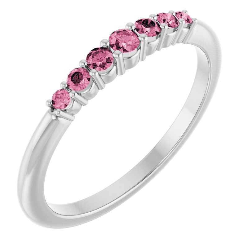 Accented Stackable Ring No. 2
