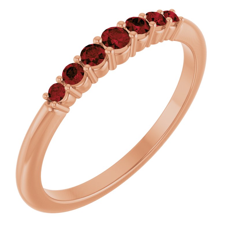 Accented Stackable Ring No. 2