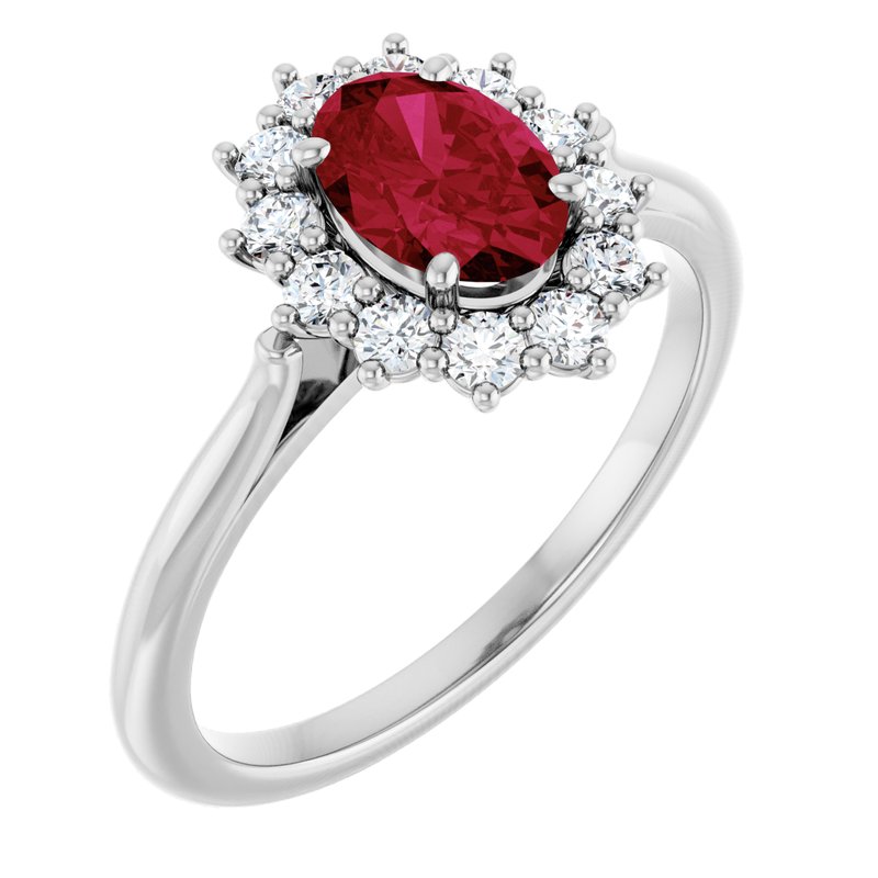 Halo-Style Ring — Diamond