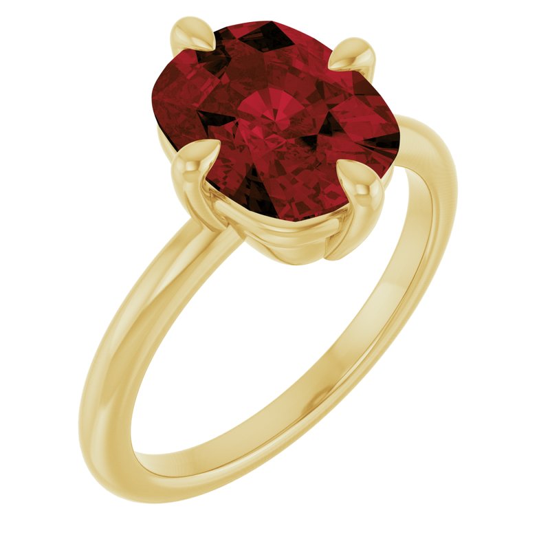 Claw-Prong Solitaire Ring