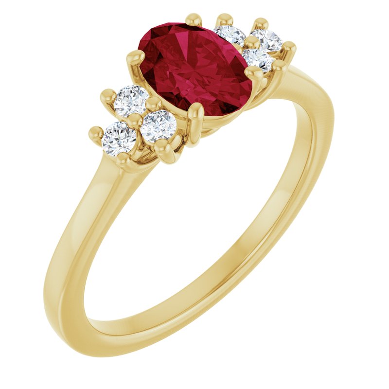 Accented Ring — Diamond