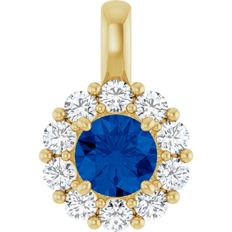 Halo-Style Pendant