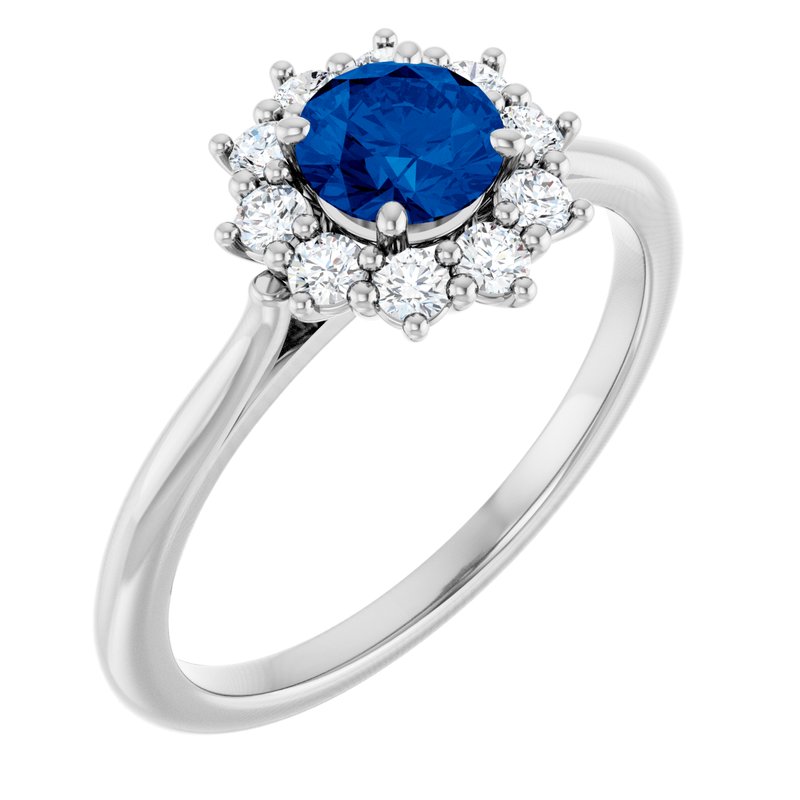 Halo-Style Ring — Diamond