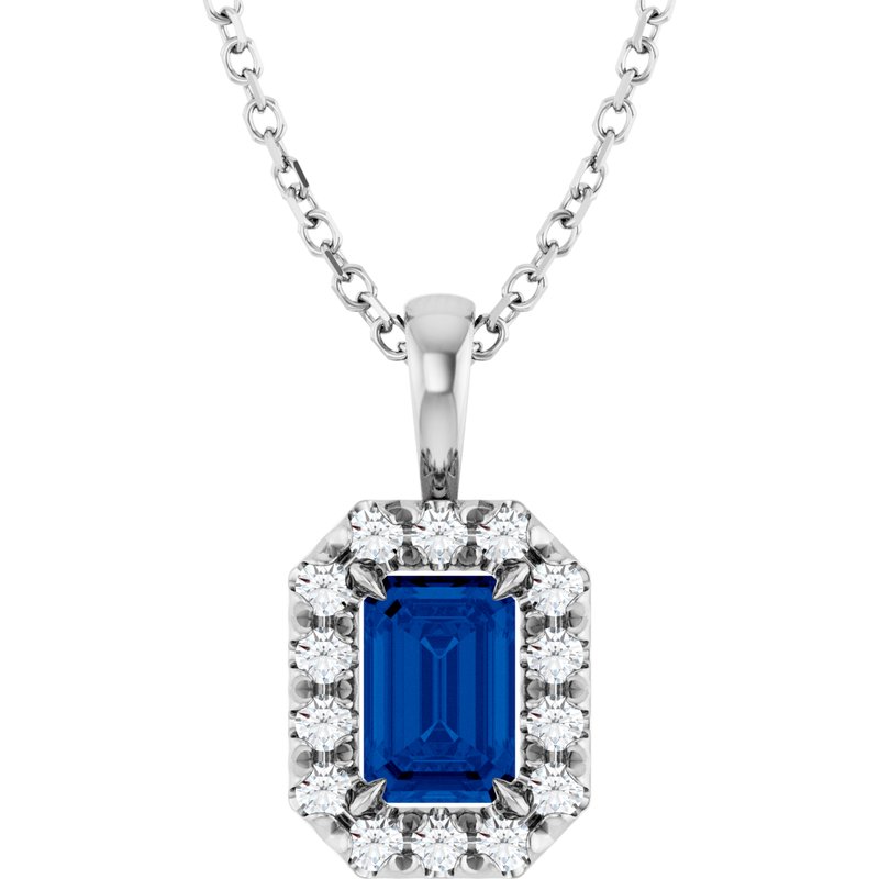 Halo-Style Necklace or Pendant — Natural