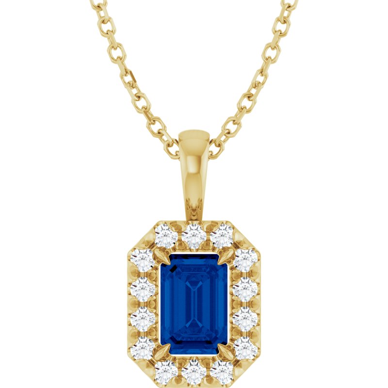 Halo-Style Necklace or Pendant — Natural