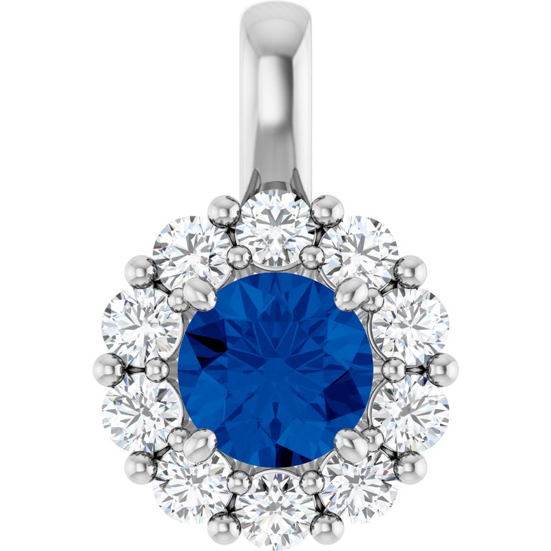 Halo-Style Pendant