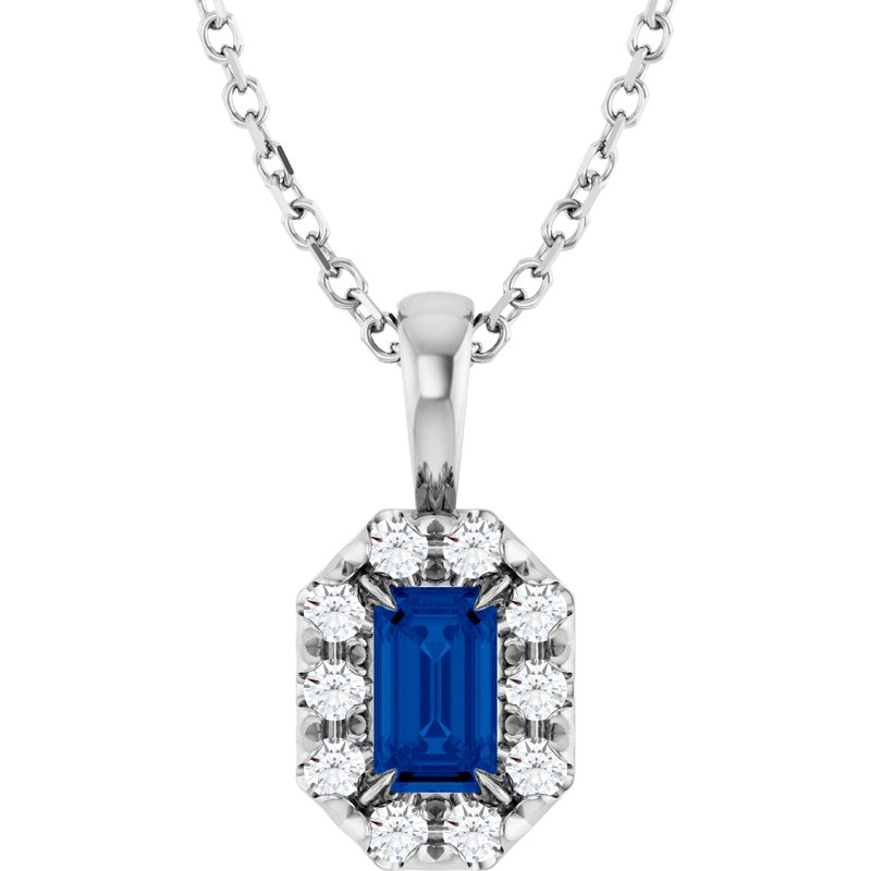 Halo-Style Necklace or Pendant — Natural