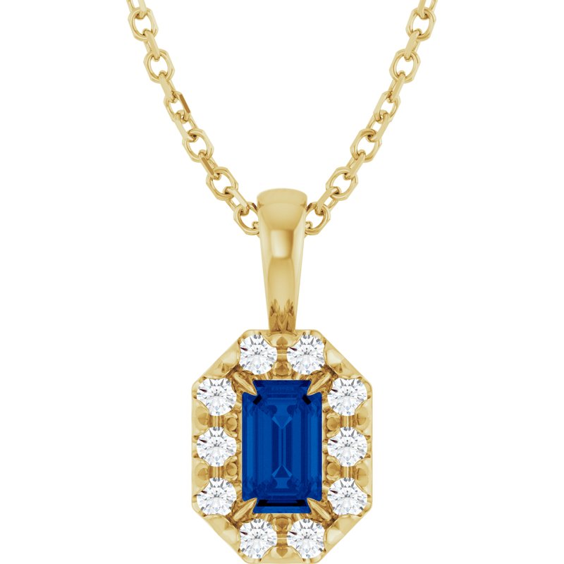 Halo-Style Necklace or Pendant — Natural