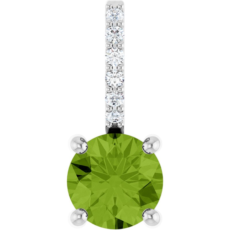 Accented Charm/Pendant — Diamond
