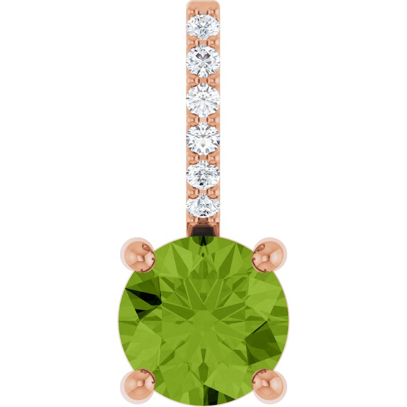 Accented Charm/Pendant — Diamond
