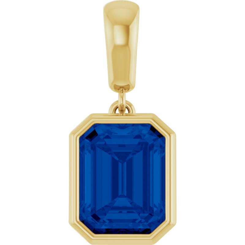 Bezel-Set Charm/Pendant