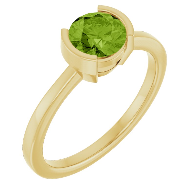 Half-Bezel Ring