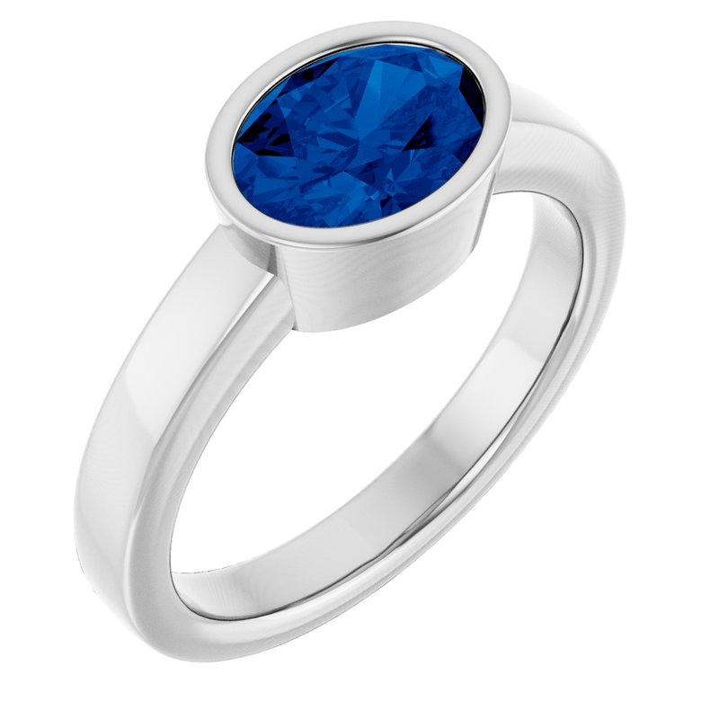 Bezel-Set Solitaire Ring No. 3