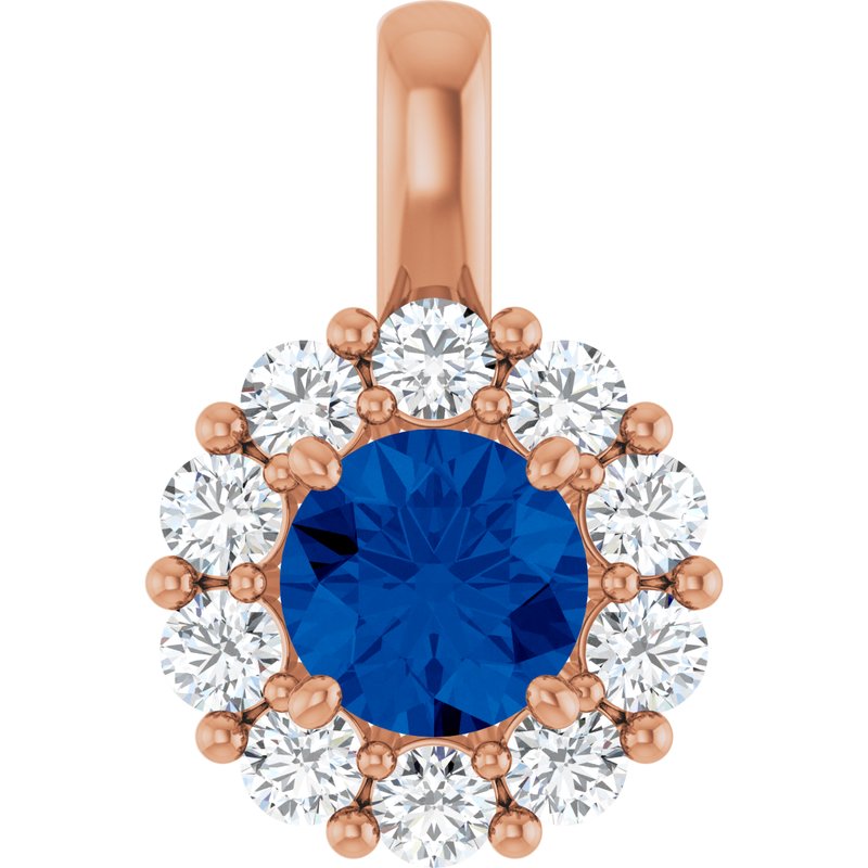 Halo-Style Pendant