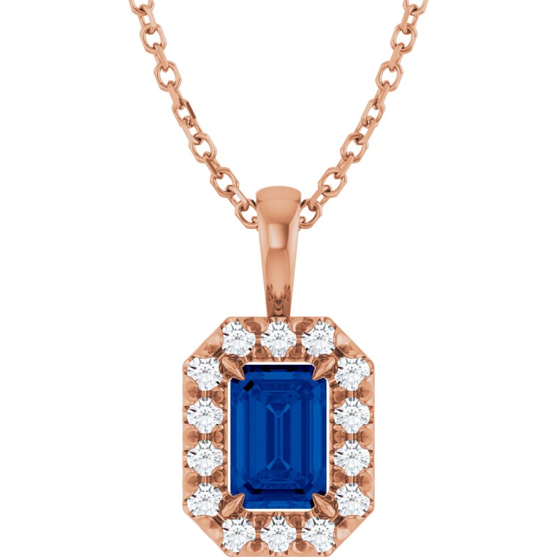 Halo-Style Necklace or Pendant — Natural