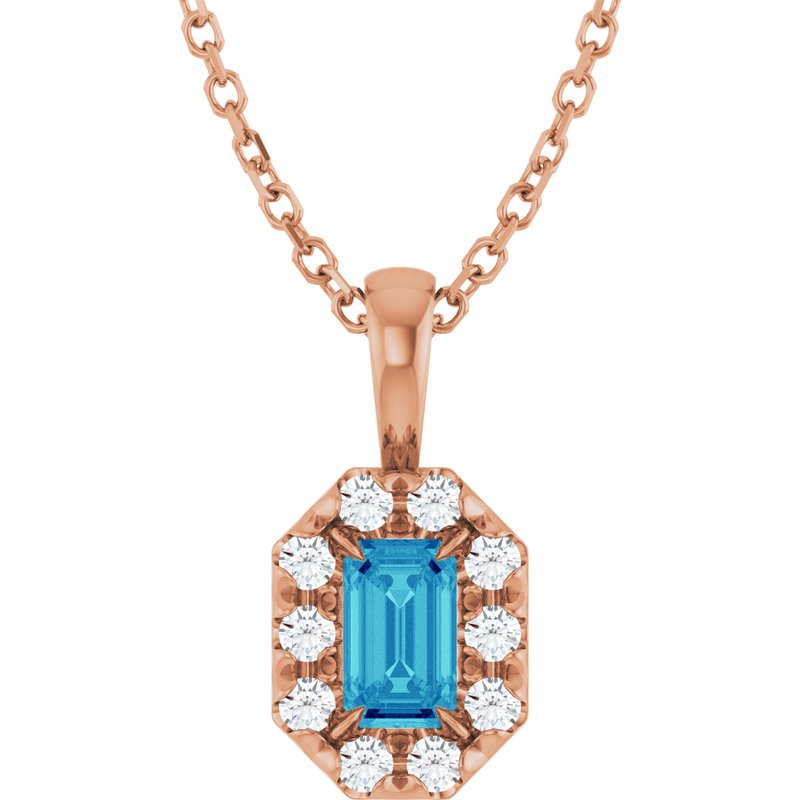 Halo-Style Necklace or Pendant — Natural