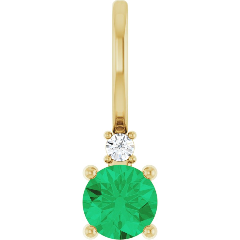 Accented Charm/Pendant