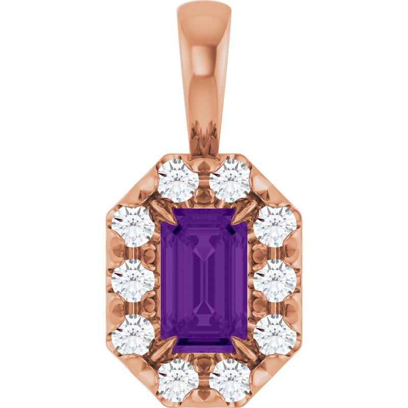 Halo-Style Necklace or Pendant — Natural
