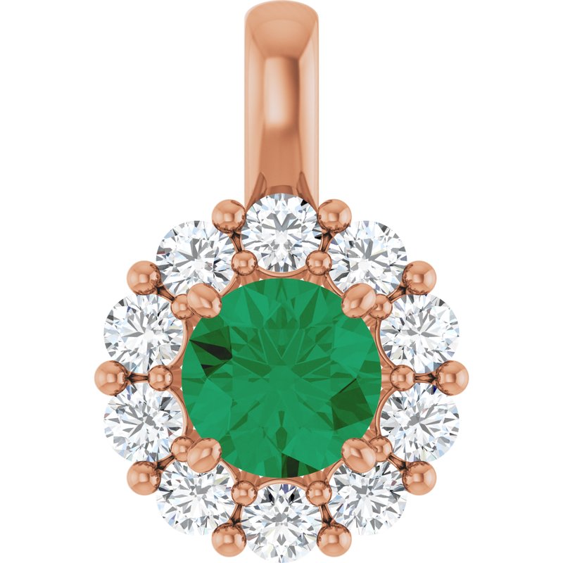 Halo-Style Pendant