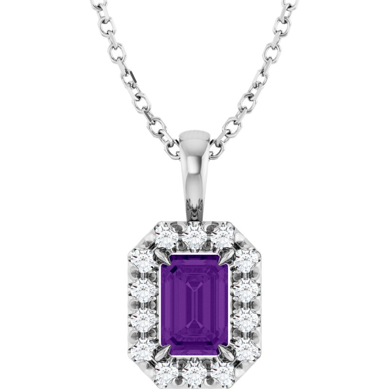 Halo-Style Necklace or Pendant — Natural