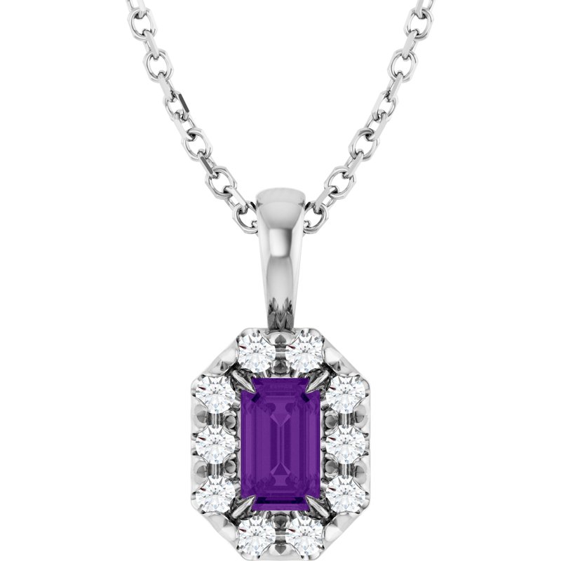 Halo-Style Necklace or Pendant — Natural