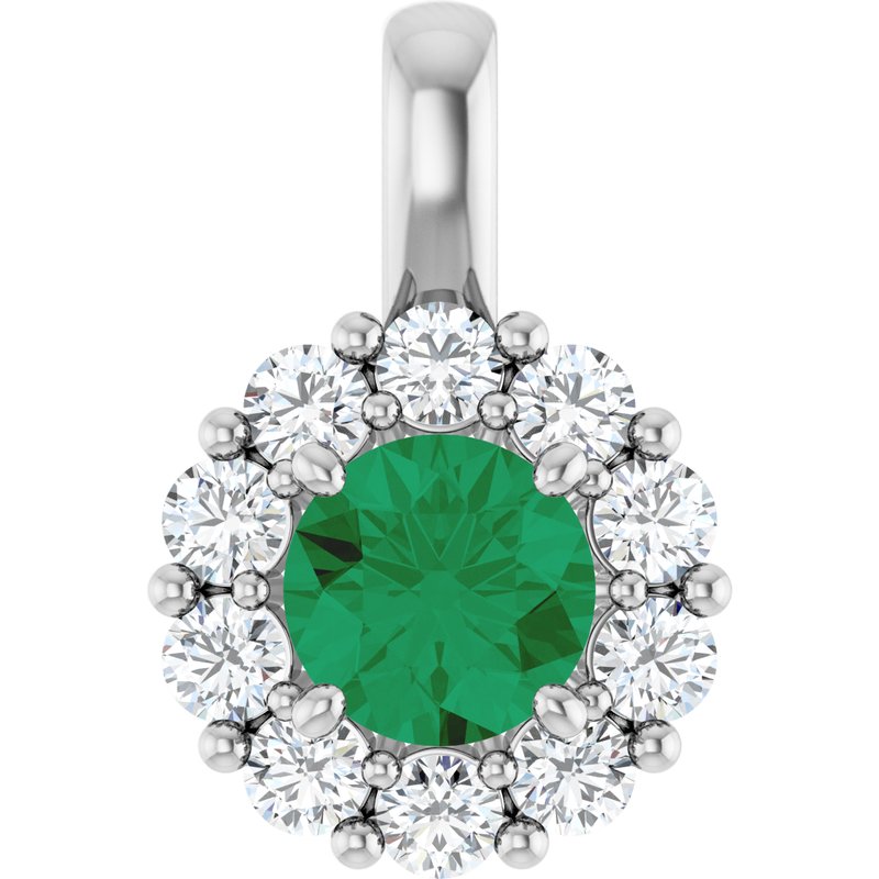 Halo-Style Pendant