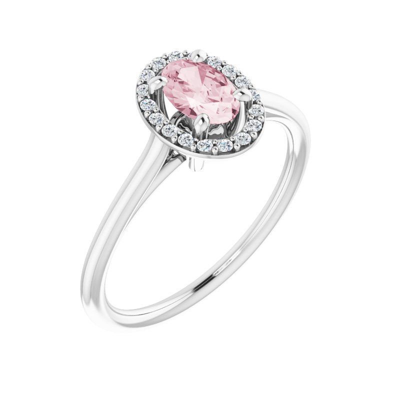 Halo-Style Ring — Natural Diamond