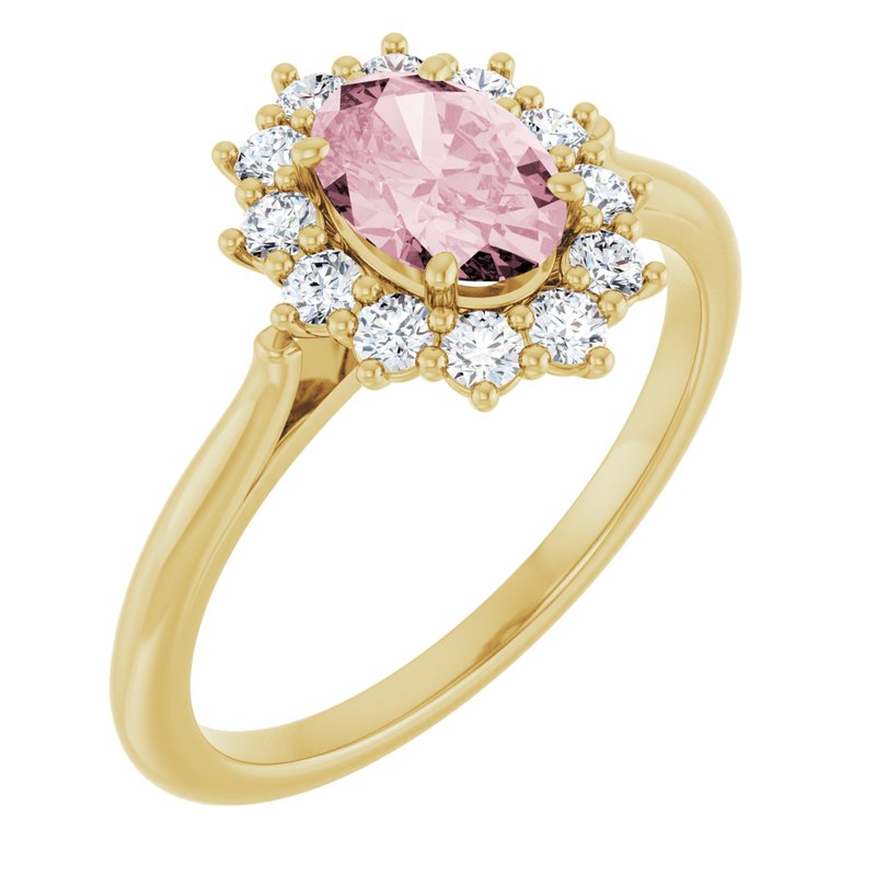 Halo-Style Ring — Diamond