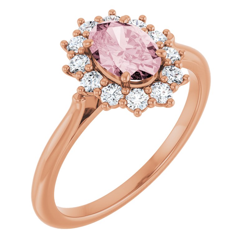 Halo-Style Ring — Diamond