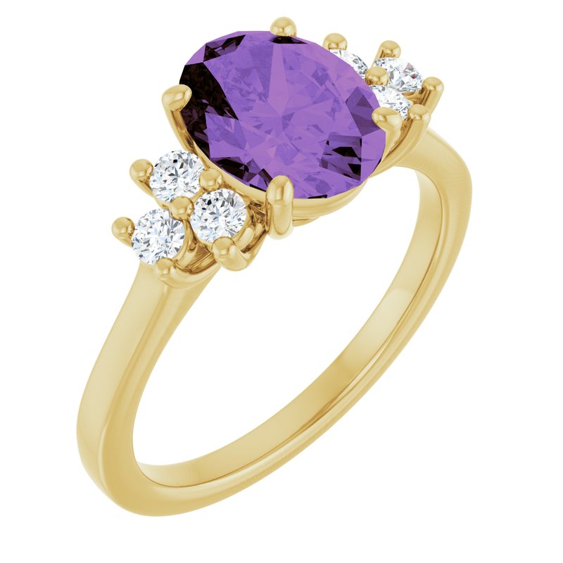 Accented Ring — Diamond