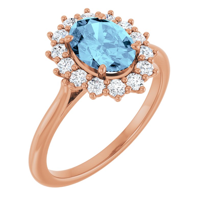 Halo-Style Ring — Diamond