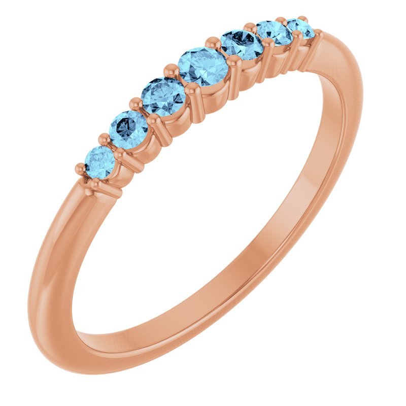 Accented Stackable Ring No. 2