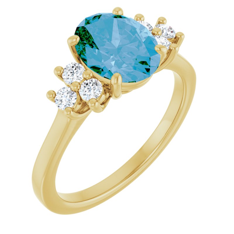 Accented Ring — Diamond