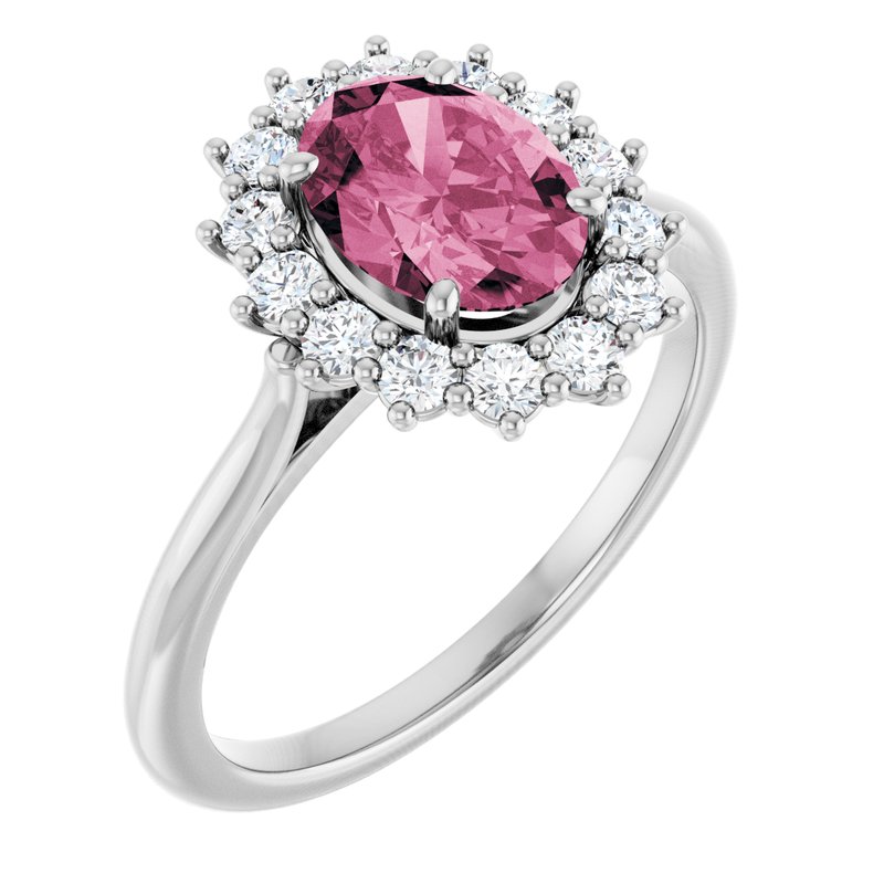 Halo-Style Ring — Diamond