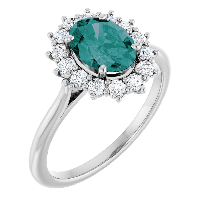 Halo-Style Ring — Diamond