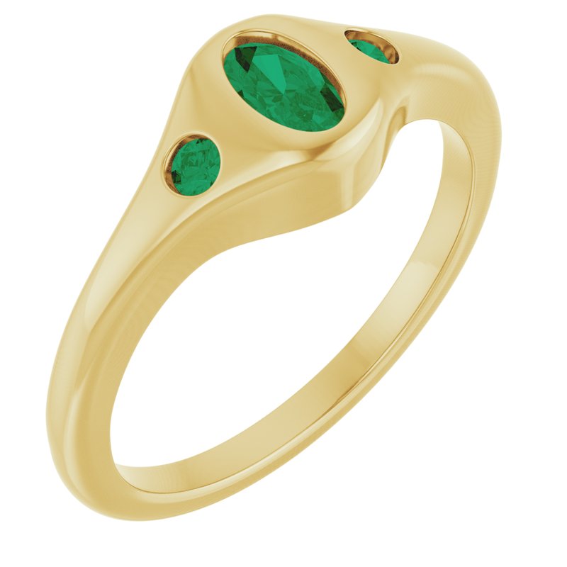 Accented Ring No. 2