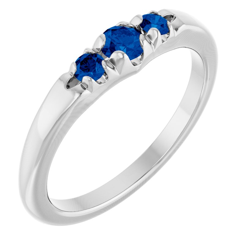 French-Set Accented Ring